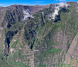 montagnes, rivière des Remparts, île de la Réunion montagnes, rivière des Remparts, île de la Réunion