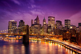 New York Manhattan Pont de Brooklyn - Fine Art prints