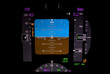 Technology: airplane instrument panel.