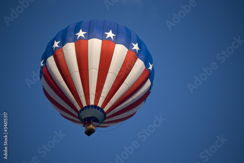 Photo: Patriotic Hot Air Balloons Patriotic Hot Air Balloons