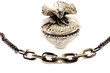 Photo: metal casket and large chain metal casket and large chain