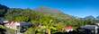 Montagnes réunionnaises vues depuis le village d'Hell-Bourg Montagnes réunionnaises vues depuis le village d'Hell-Bourg