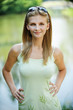 portrait of young attractive smiling woman