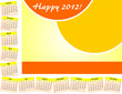 Vector: calendar 2012 calendar 2012