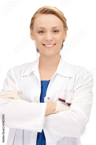 Photo: attractive female doctor attractive female doctor