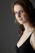 Adult redhead woman