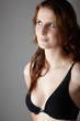 Adult redhead woman