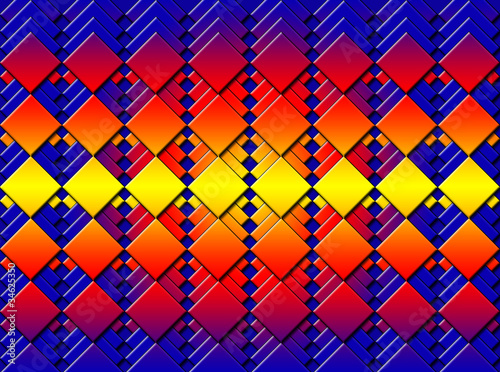 Illustration: gekachelter Hintergrund gekachelter Hintergrund