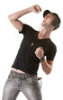 Photo: Imitating A Rock Star Imitating A Rock Star