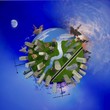 Model of the globe