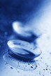 Contact lenses close-up