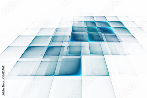Illustration: Abstract business science or technology background Abstract business science or technology background