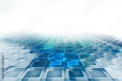Illustration: Abstract business science or technology background Abstract business science or technology background