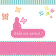 Faire-part naissance fille Faire-part naissance fille