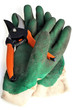 Gants et sécateur