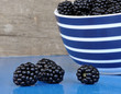 Brombeeren in Schüssel