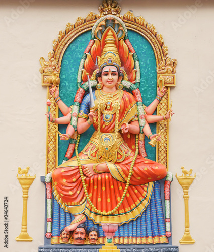 Photo: Hindu Goddess Durga Hindu Goddess Durga