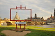 The Church of Our Lady (Frauenkirche) in frame.Dresden(Germany) The Church of Our Lady (Frauenkirche) in frame.Dresden(Germany)