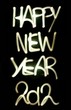 lightpainting - Happy New Year 2012 lightpainting - Happy New Year 2012