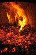 interno di forno per pizza