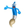 pennello blu
