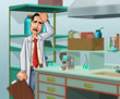sad doctor