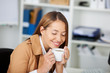 kaffeegenuss im büro