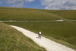 Mountain biker