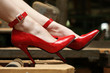 Foto: rote pumps high heels rote pumps high heels