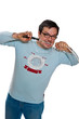Man posing electrician
