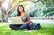 Photo: Asian student on campus Asian student on campus
