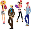 girls and men