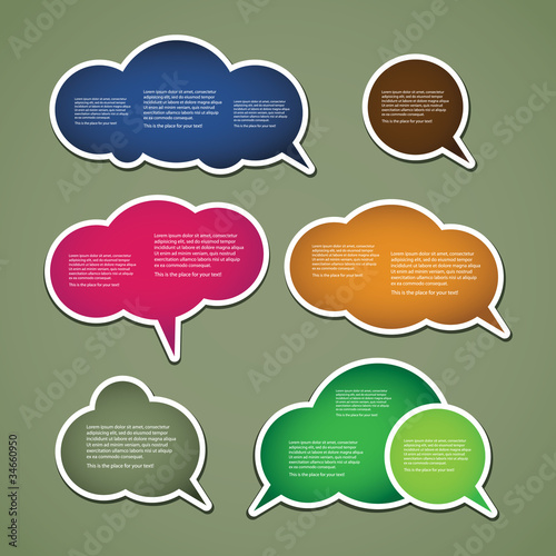 Vektor: Colorful Labels, Tags Colorful Labels, Tags