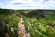 Vue du haut de rocamadour