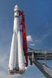 monument of space rocket