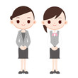 先輩社員と新人社員