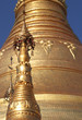 Shwedagon Pagoda, golden umbrella