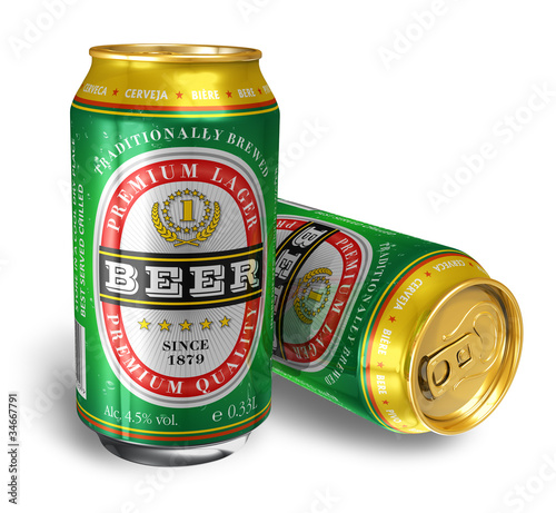 Illustration: Beer cans Beer cans