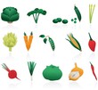 vegetable icons vegetable icons