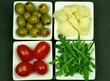mediterrane Küchenzutaten
