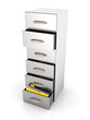 Illustration: Aktenschrank Aktenschrank
