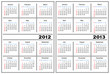 Calendar template. Calendar template.