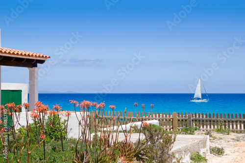 Photo: Formentera north escalo es calo aqua Mediterranean Formentera north escalo es calo aqua Mediterranean