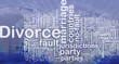 Divorce background concept Divorce background concept