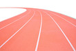 track on the white background track on the white background