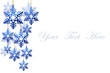 snowflakes decorations isolated on white background snowflakes decorations isolated on white background