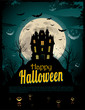 Halloween poster with place for text Halloween poster with place for text