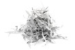 Shredded paper strips
