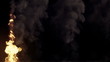 Photo en ligne au meilleur prix Fire and smoke trails + alpha