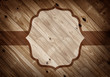 Elegant frame on Old wood background with copy space Elegant frame on Old wood background with copy space
